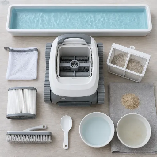 Sable dans le filtre de piscine : comment protéger votre robot nettoyeur et préserver une eau parfaite