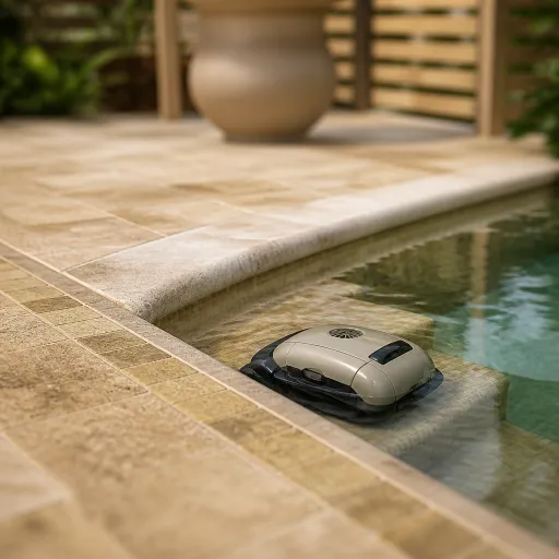 Carrelage Bali pour piscine : sublimer votre bassin et protéger votre robot nettoyeur