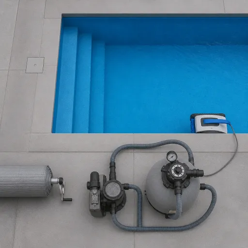 Pompe filtre à sable et robot de piscine : l’alliance idéale pour une eau saine