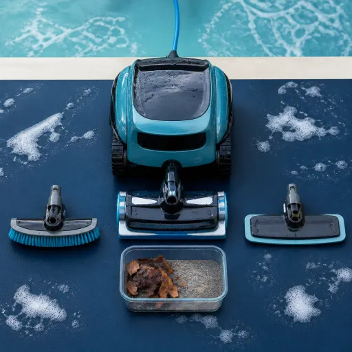 Quel balai aspirateur pour piscine choisir pour sublimer votre robot nettoyeur